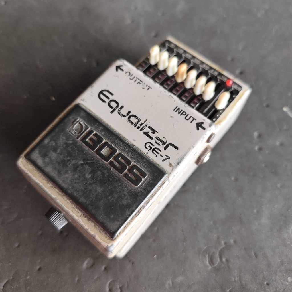 Boss Ge 7 Equalizer, Made In Japan, Efek Gitar, Not GE7b, Geb 7,Zoom, Nux