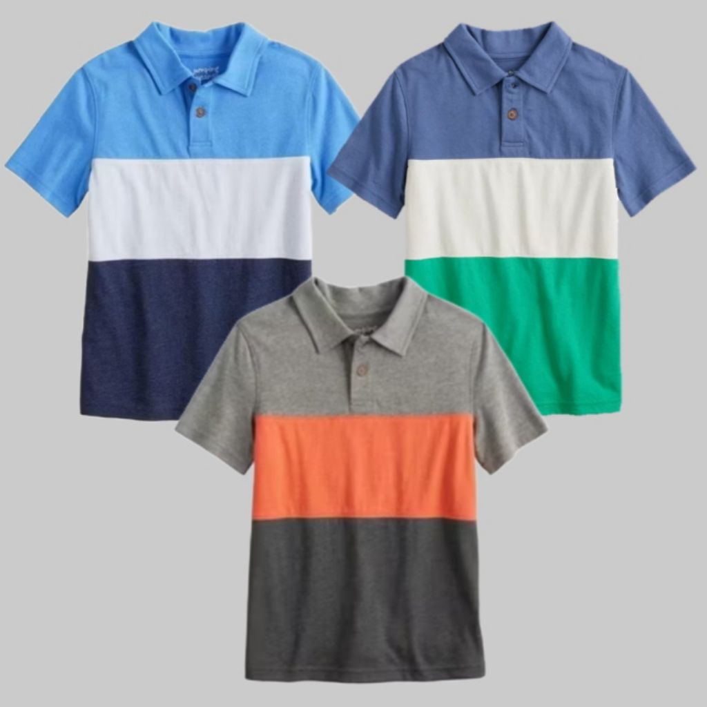 BAJU ANAK LAKI LAKI POLO SHIRT JUMPING BEANS