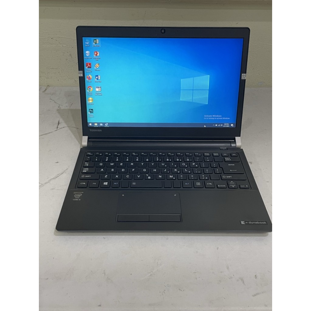 TOSHIBA R73 Laptop Sekolah Kuliah Kerja CORE I5 Gen6 Gen7 RAM 8GB SSD 256GB Layar 13 inch Garansi 1 