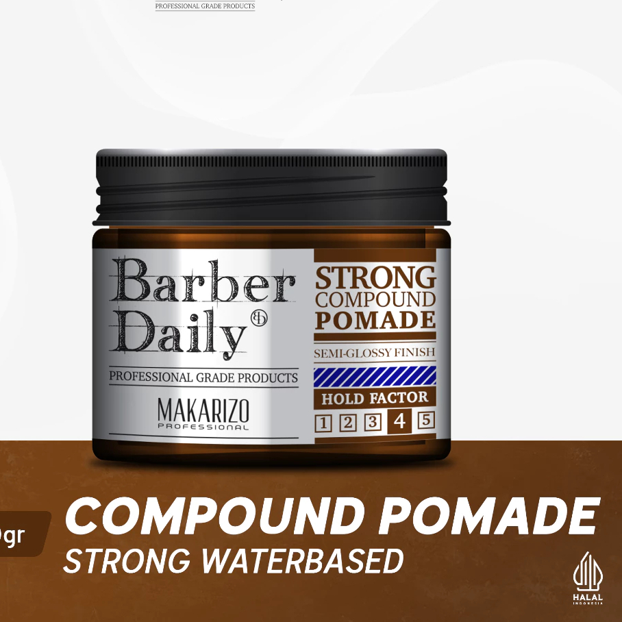 Makarizo Barber Daily Strong Compound Pomade