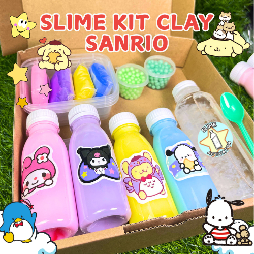 SLIME KIT CLAY // SLIME KIT SANRIO // SLIME KIT BY DAKACHI SLIME // SLIME KIT ANTI GAGAL