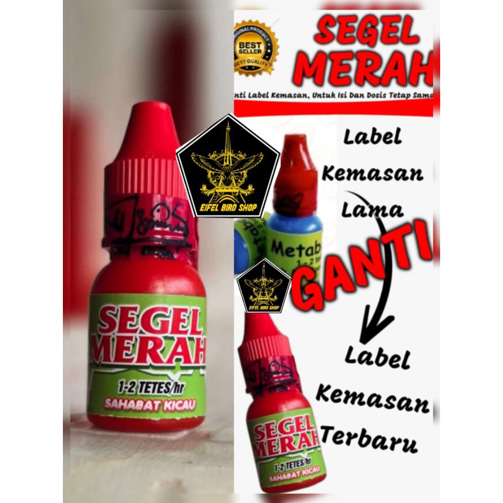 SEGEL MERAH HIGH ISI PENUH 10ML metabolisme merah isi penuh