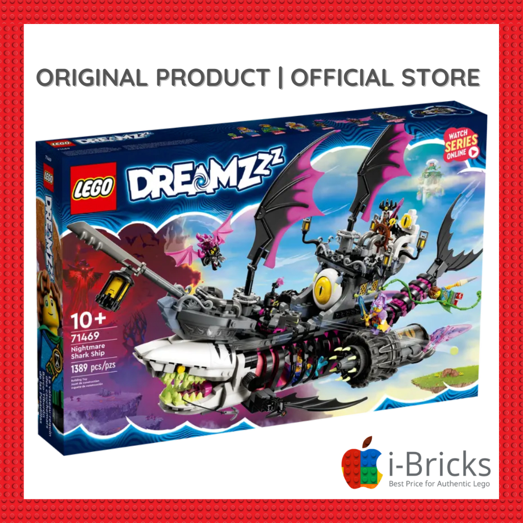 Lego Dreamzzz 71469 Nightmare Shark Ship