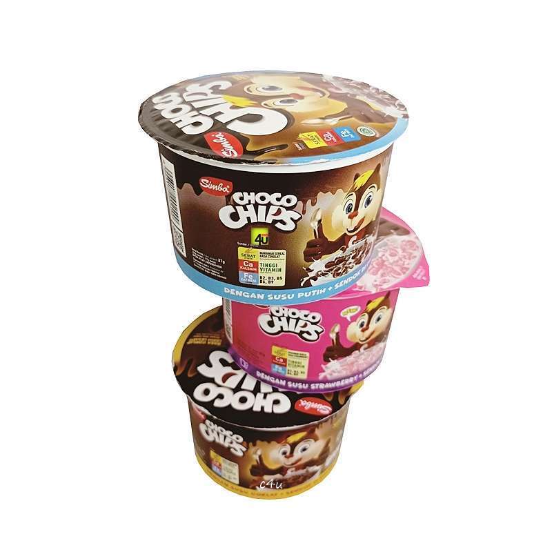 

[oddsolshop] pekanbaru/Simba Sereal Choco Chips 37GR Cereal Chocolate Snack Mangkuk Cup Cokelat