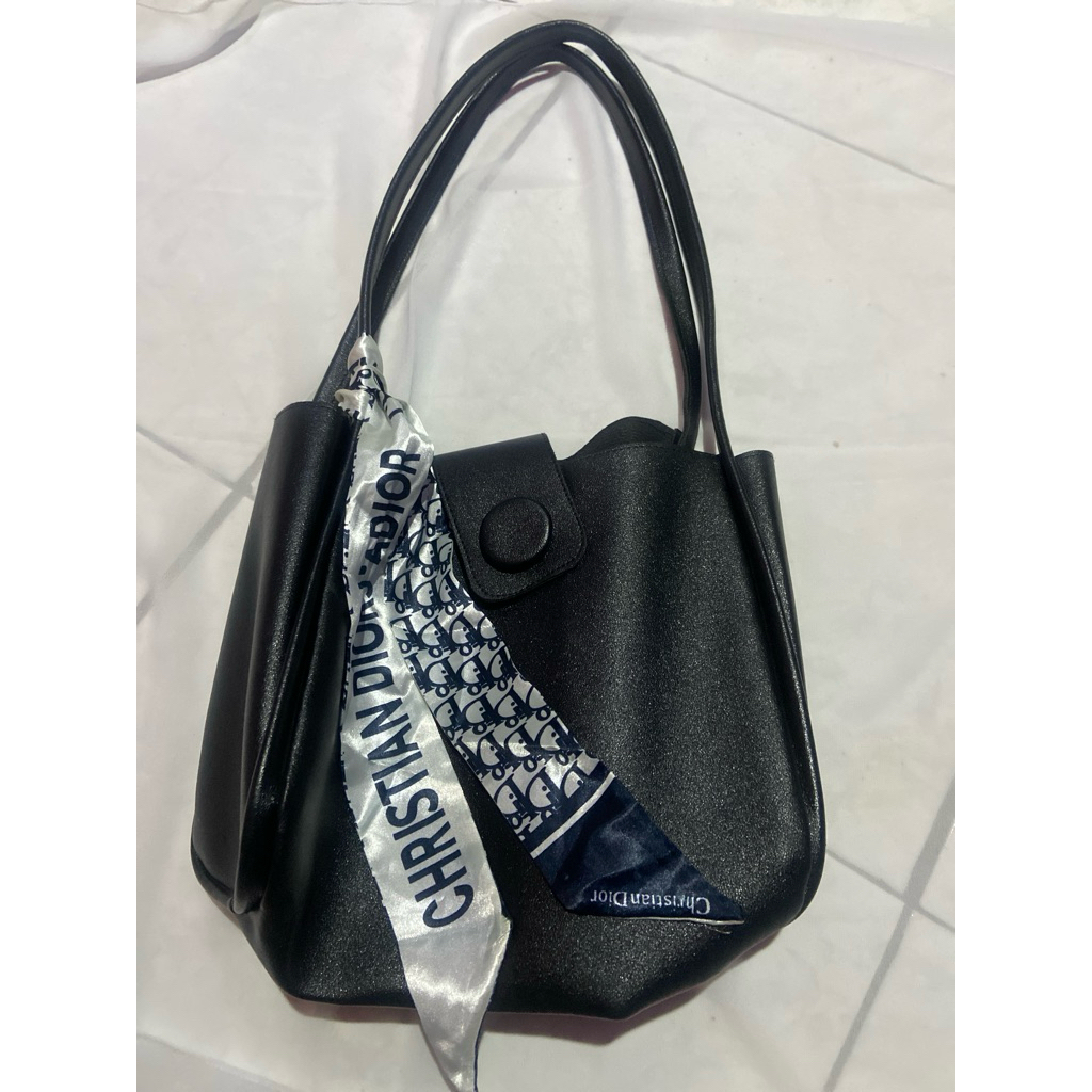 Christian Dior Tote Bag Black