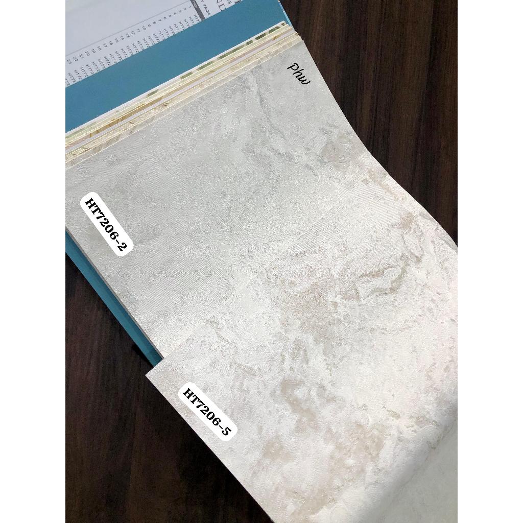 Wallpaper Dinding Motif Semen Marble Granit Abu Hitam Cream Infinity