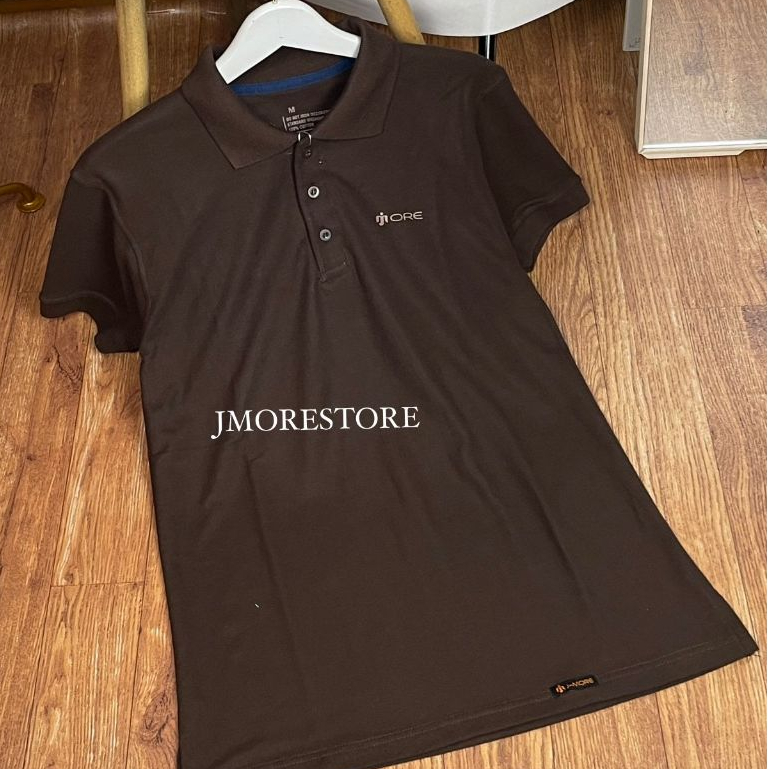 Kaos Kerah Wangki Pria Unisex By JMORE Bahan Lacos & Pique CVC 24s Slimfit Simpel Polos Part 4