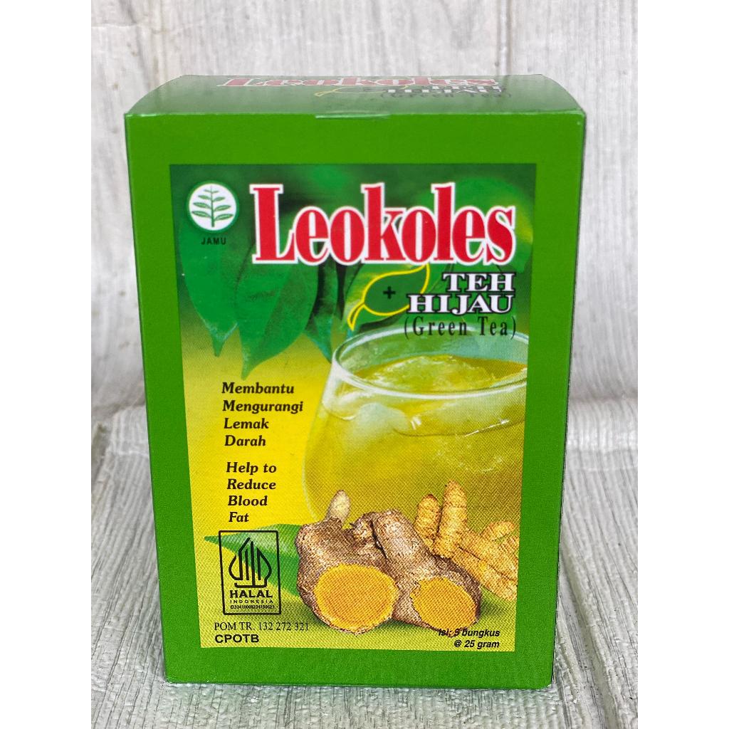 

Jamu leokoles plus teh hijau isi 5 bungkus