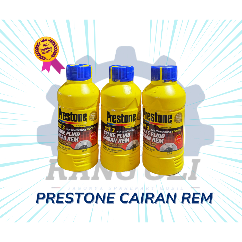 MINYAK REM MOBIL/MOTOR PRESTONE DOT 3 300ML