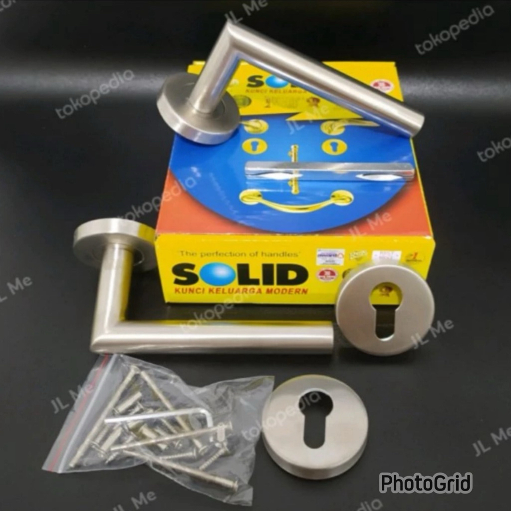 handle solid gagang pintu solid sus 304 Roses solid handle pintu pisah solid Hre 61.41