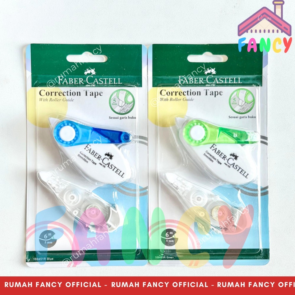 

Tipe ex Kertas Correction Pen Tape Kertas - Faber Castell SR-506