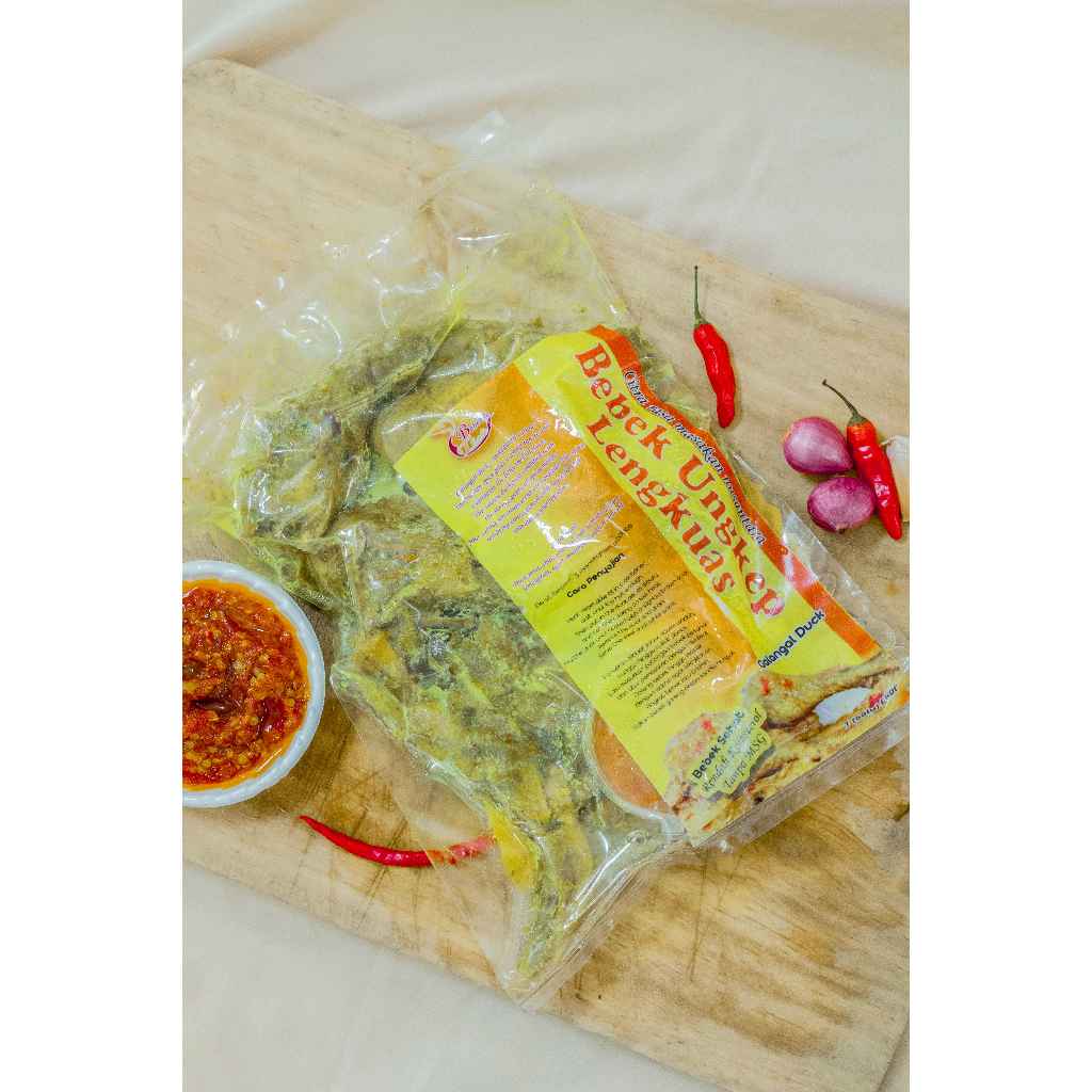 

BEBEK UNGKEP FROZEN +Ati ampela+FREE Sambal