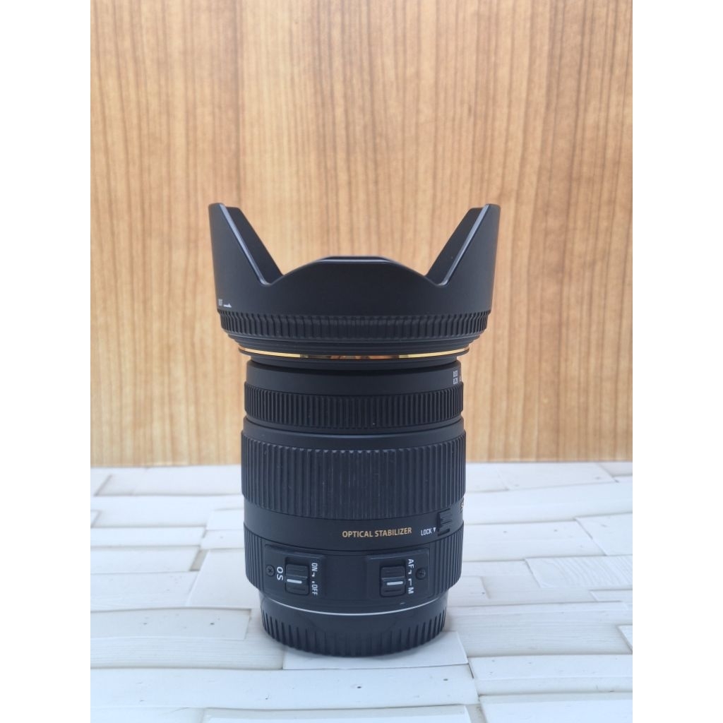 Sigma 17-50mm f/2.8 OS HSM for Canon – Lensa Zoom Autofocus + Stabilizer
