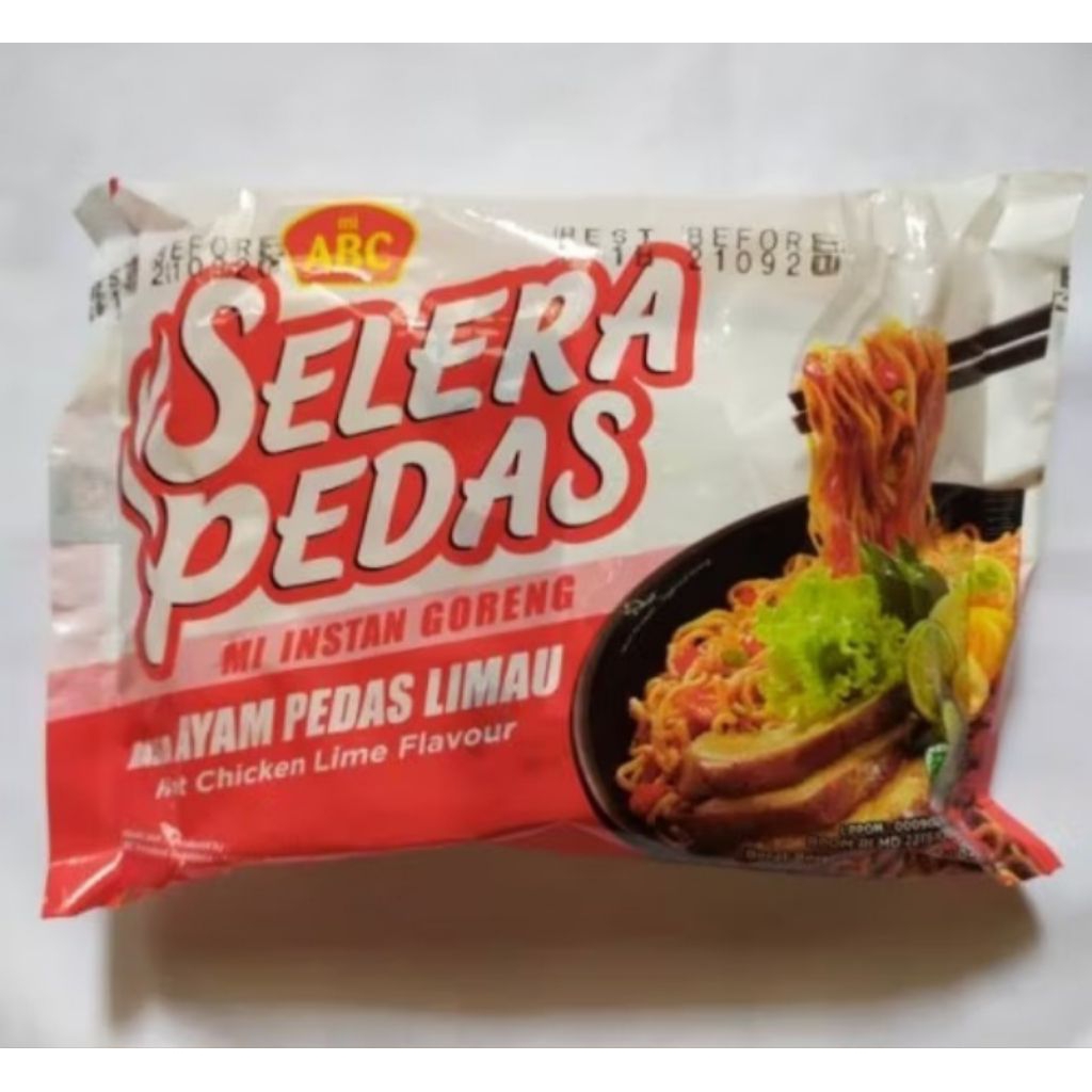 

Mie Abc Selera Pedas 85g