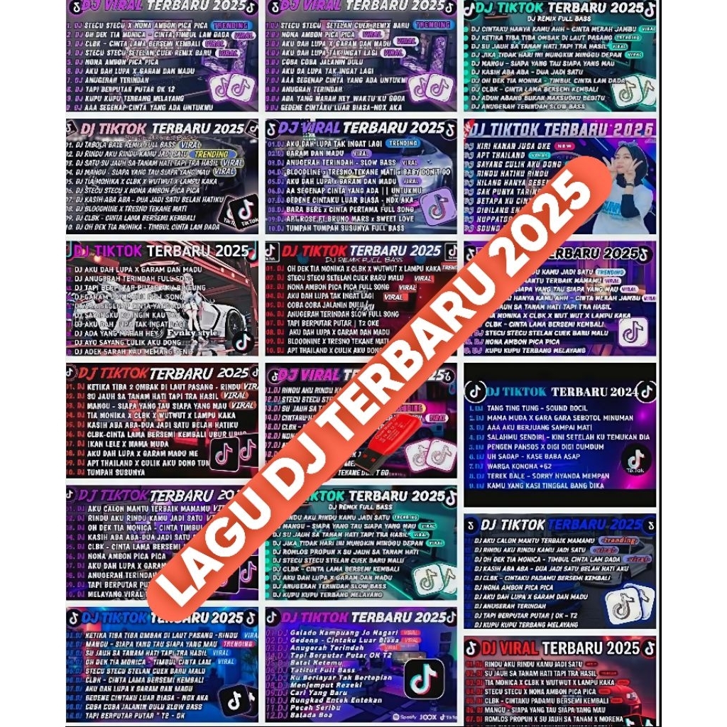 MP3 LAGU DJ TERBARU 2025-USB MOBIL