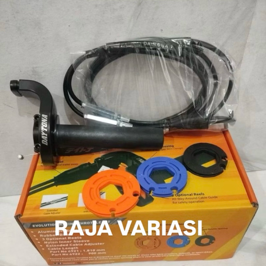 Gas Spontan Daytona 2 Kabel Universal Daytona Original Gas Spontan Daytona Evolution Dual Cable, Pan