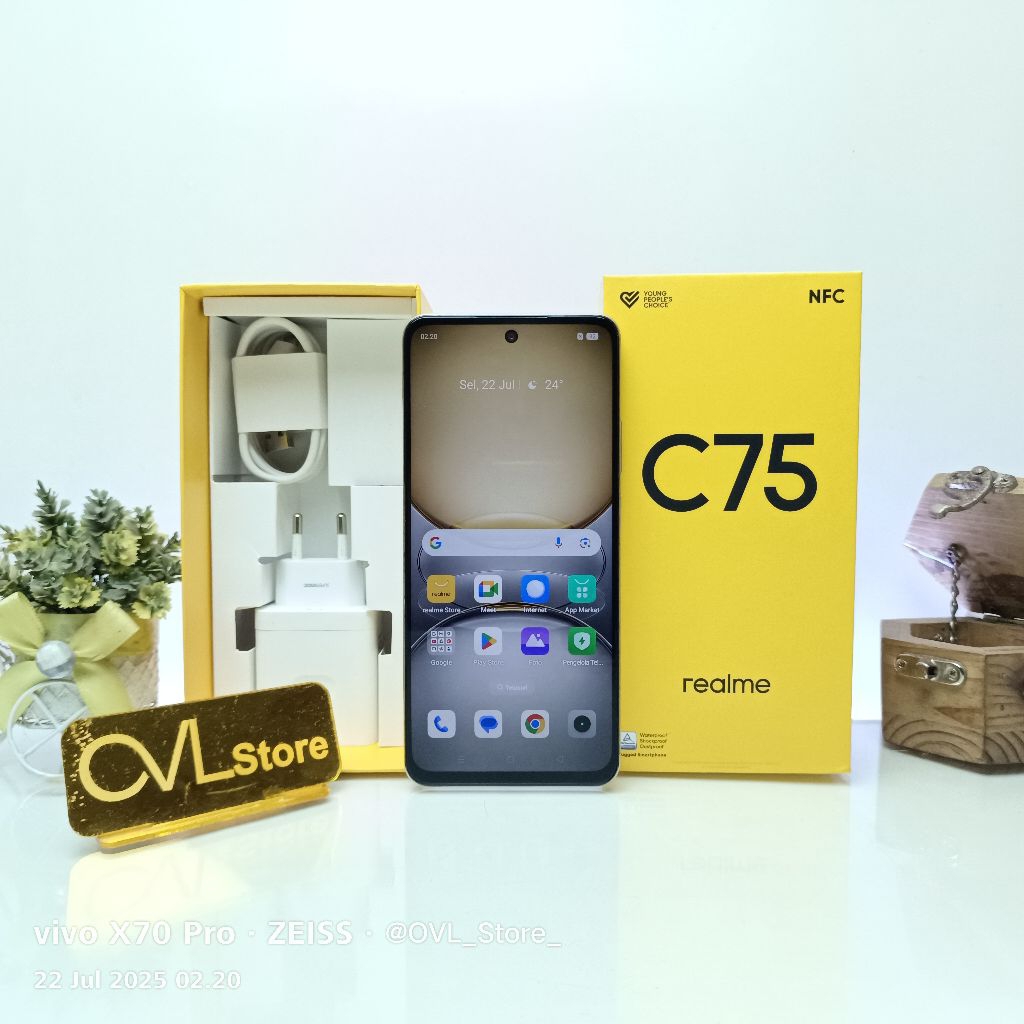Realme C75 RAM 8/256 GB HP Second Original Bergaransi