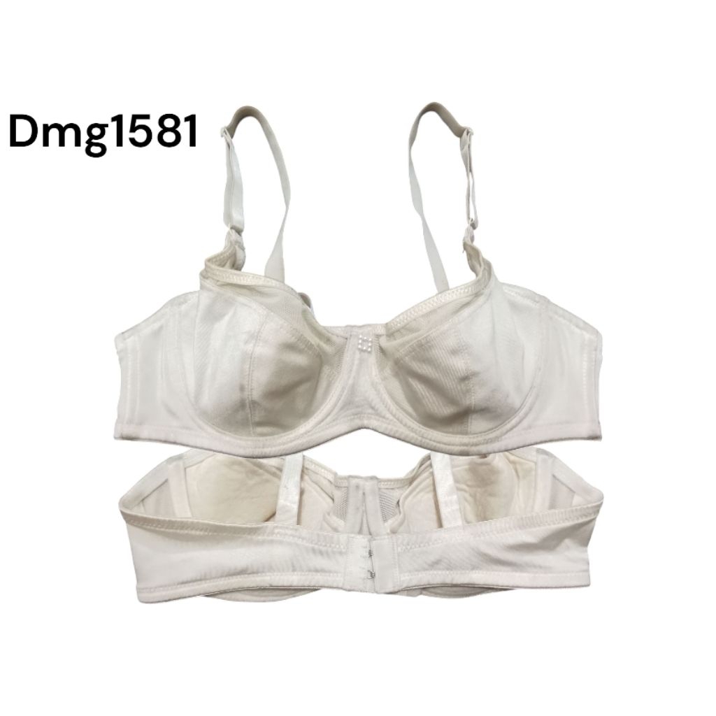 #E Dmg1581 bra branded bra berbusa berkawat bra Riject size 32B