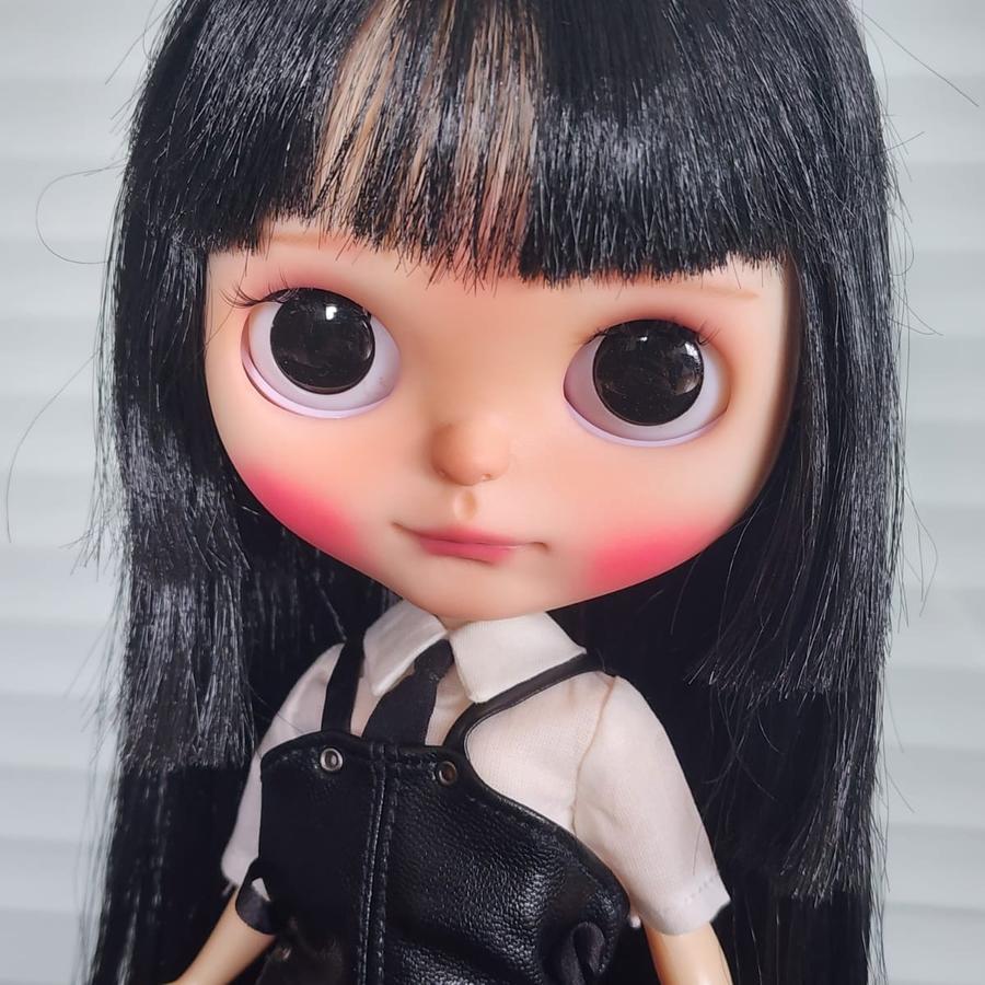 blythe original doll boneka Blythe rambut hitam