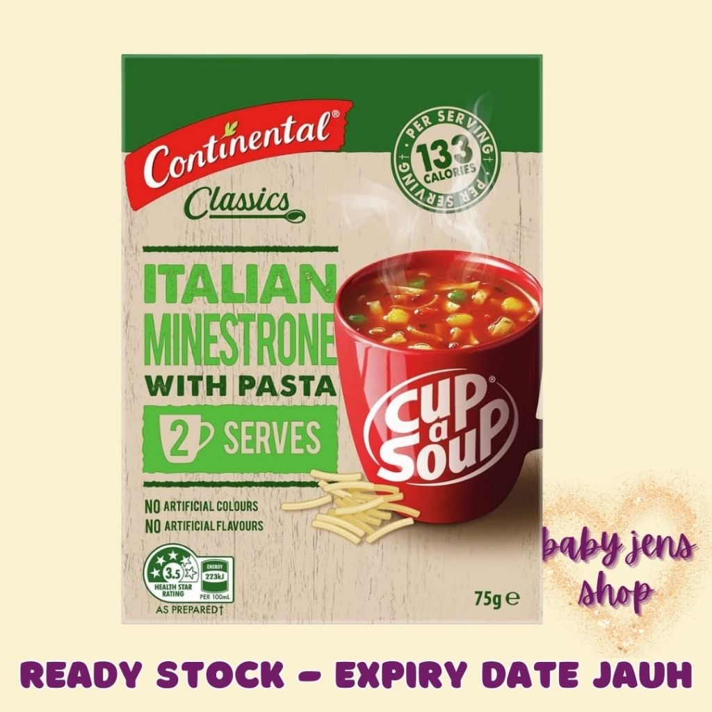 

Continental Classic Cup A Soup Italian Minestrone With Pasta