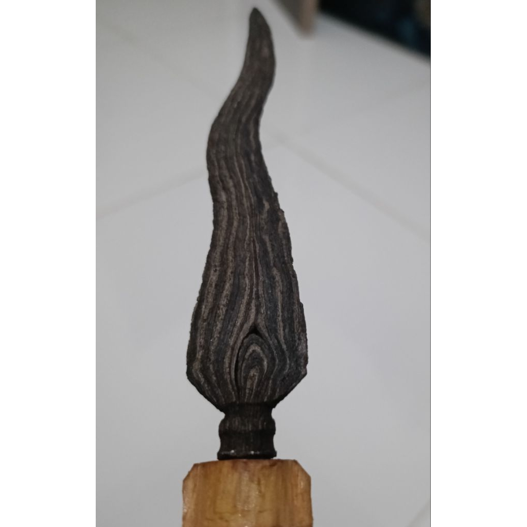 Pusaka Tombak Kecil Luk 3 Panggang Lele (metuk Iras)