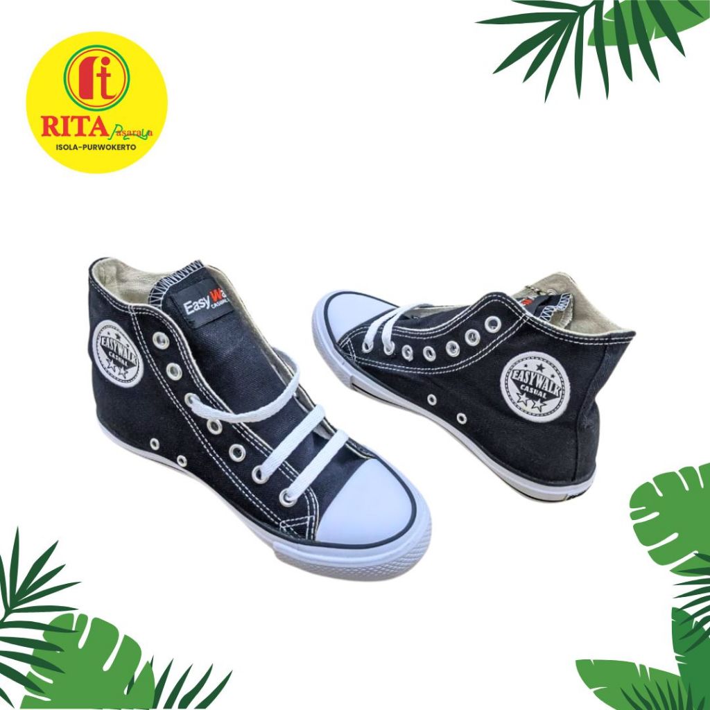 Sepatu Sekolah Unisex Easy Walk