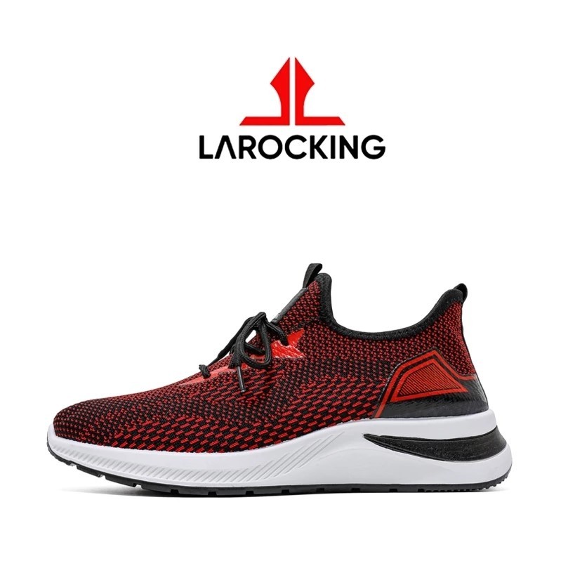 COD Promo Terbaru Larocking - Orion Merah | Sepatu Sneakers Pria