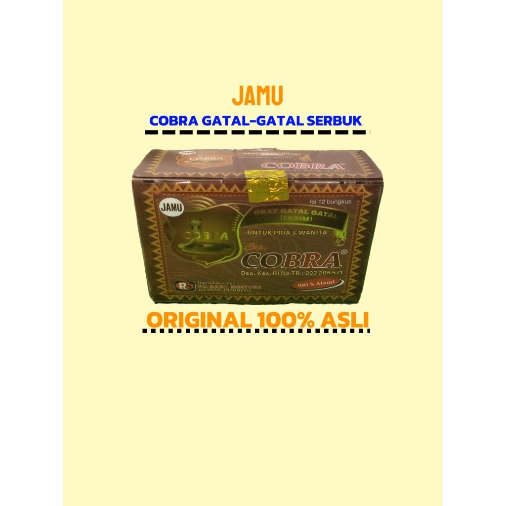 COBRA SERBUK /ORIGINAL100%ASLI