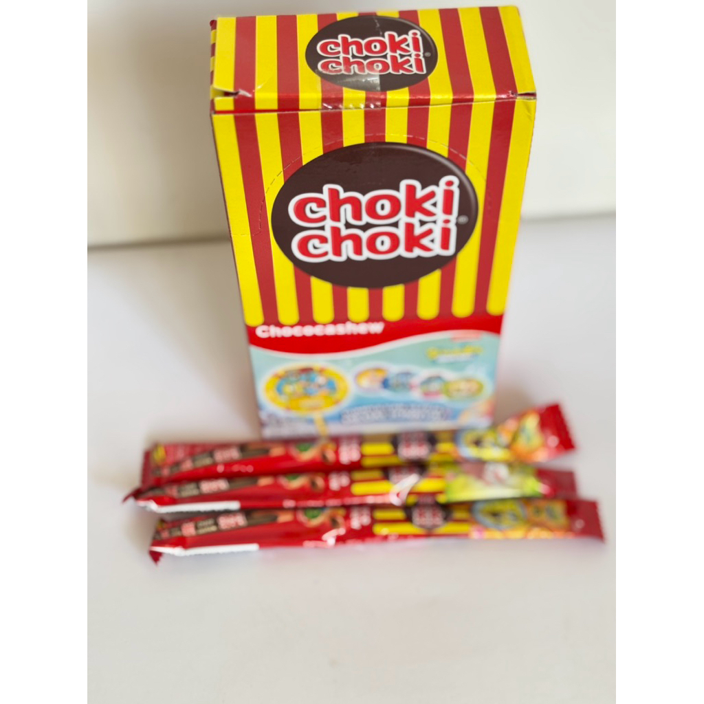 

Coklat Choki Choki Chococashew 1 Box isi 20pcs