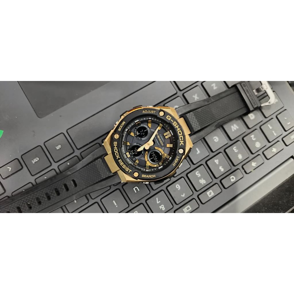 Casio Gshock GST S100G Solar mulus watch Jam Tangan second / bekas