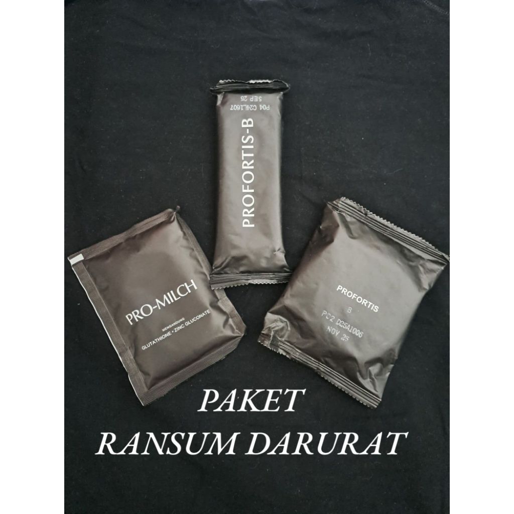 

Paket Darurat Ransum Tentara Profortis Protein Bar - Tinggi Nutrisi Cocok Untuk Hiking & Kegiatan Outdoor