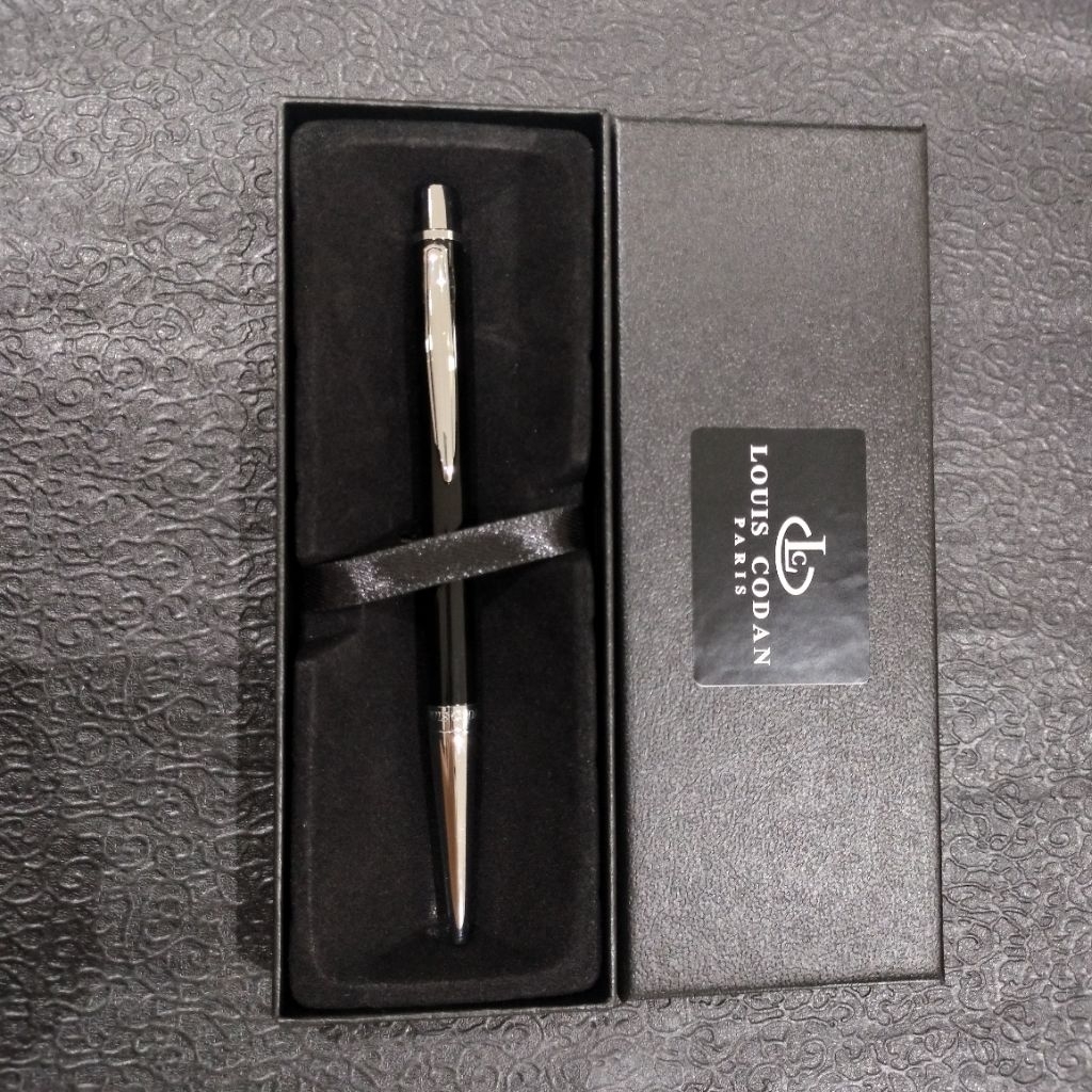 

Louis codan Chrome Bolpoin & Louis codan Laque BLACK Bolpoin