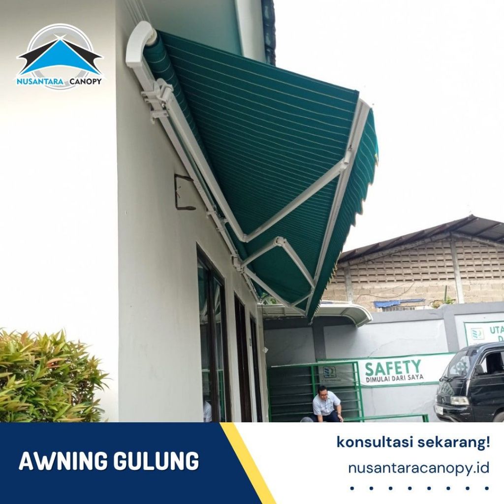 Canopy Lipat Awning Gulung Elektrik Dan Manual Bergaransi Bandung - Kanopi Buka Tutup Outdoor