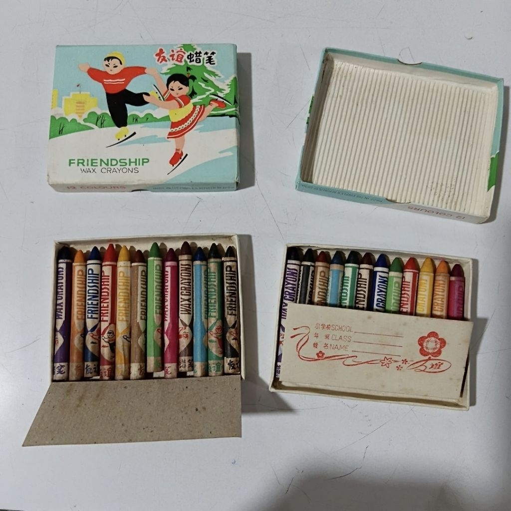 

Wax Crayons 12 warna 6.8cm x 7mm