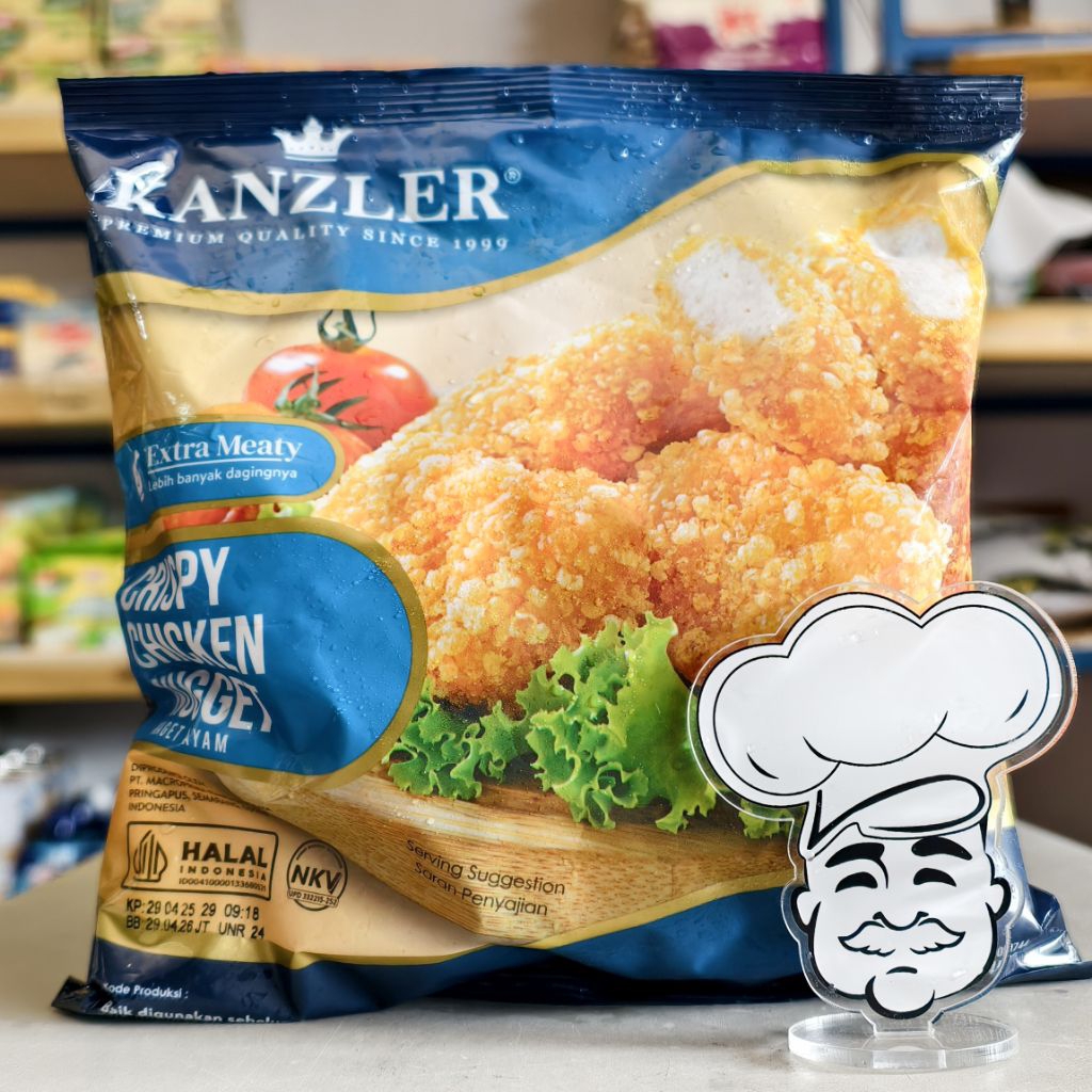 Kanzler Nugget Ayam 450Gr / Chicken Nugget Crispy Kanzler / Nugget Kanzler