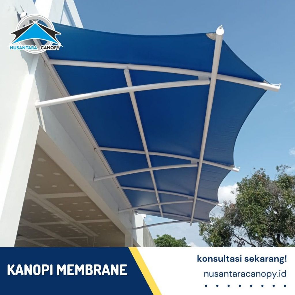 Pasang Kanopi Membran Harga Per Meter Bergaransi Jakarta - Canopy Atap Tenda Membrane Agtex Murah
