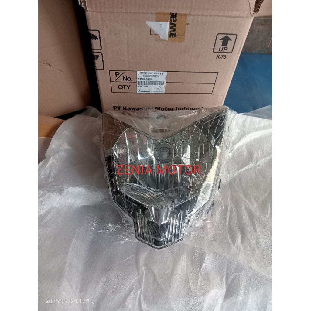 HEAD LAMP ASSY REFLEKTOR LAMPU DEPAN KAWASAKI NINJA RR MONO NINJA 250 MONO ORIGINAL KAWASAKI