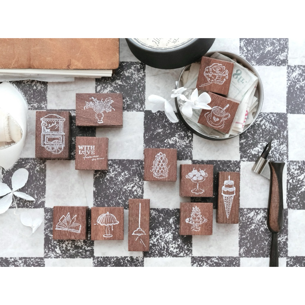 

Jieyanow Atelier Good Times Rubber Stamp
