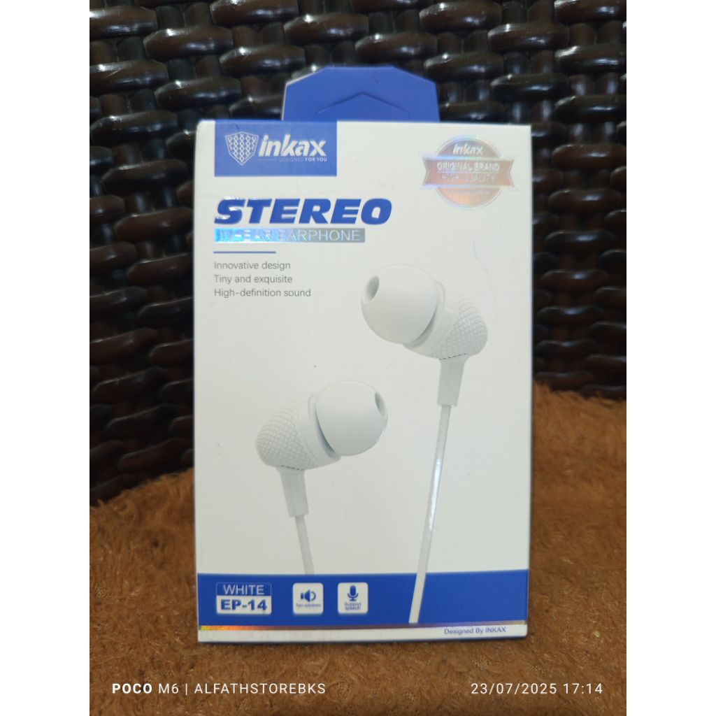 Inkax Stereo Earphone EP14