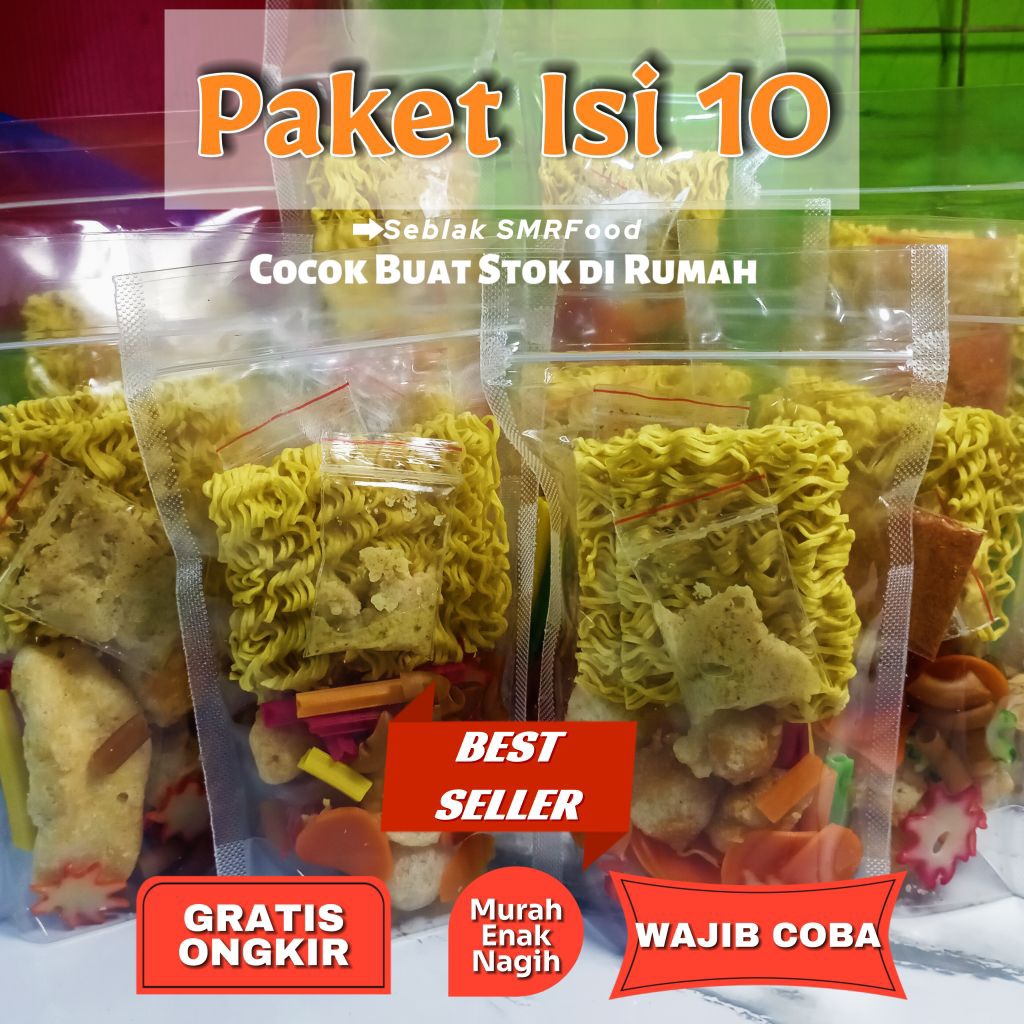 

SEBLAK VIRAL! 10 pcs Pedas Gurih – Kuah Nendang – Bisa COD