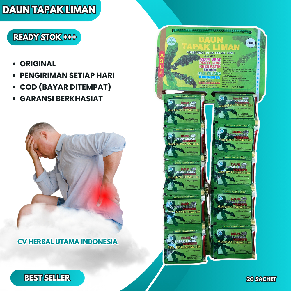

Daun Tapak Liman Kapsul Original