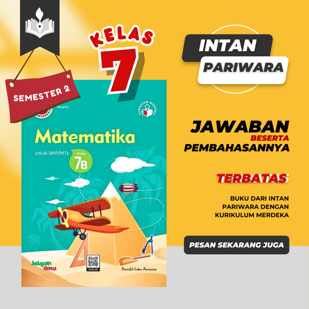Kunci Jawaban dan Pembahasannya Buku PR/LKS Intan Pariwara Kelas 7