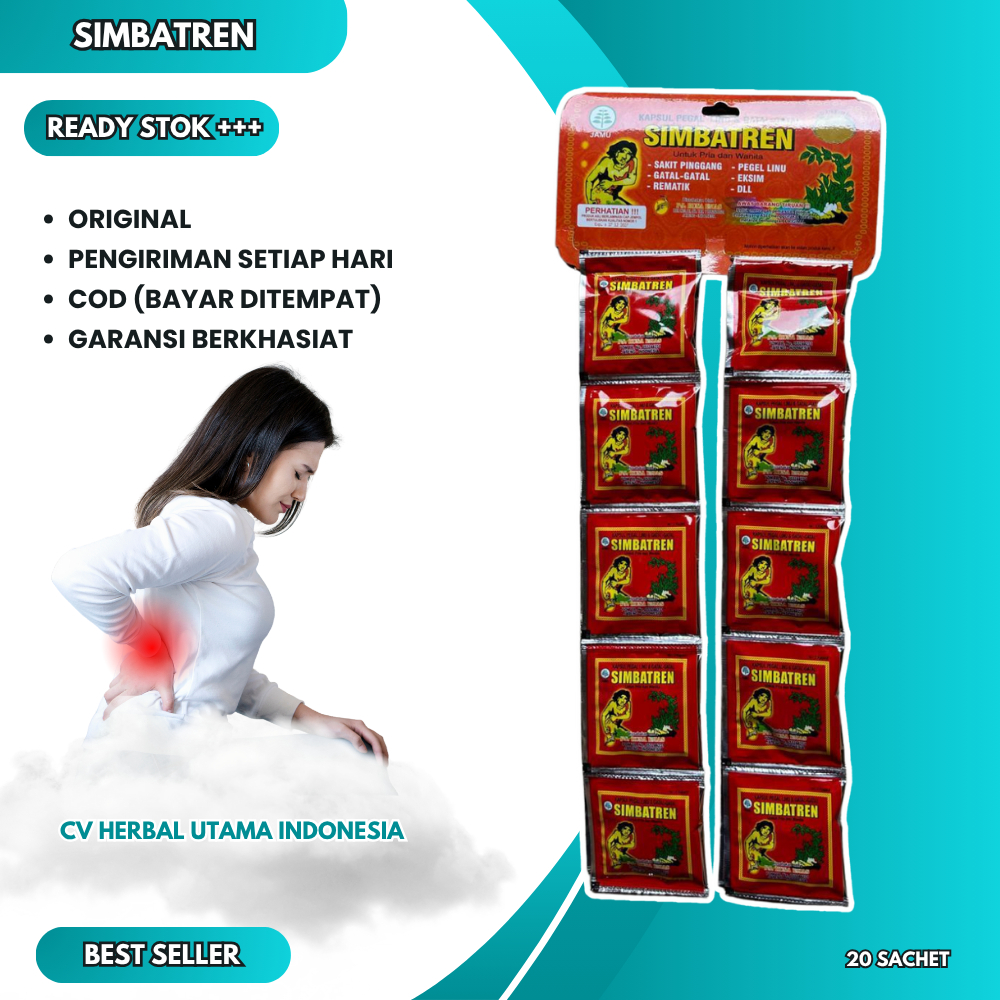 

Original Kapsul Simbatren 100% Asli