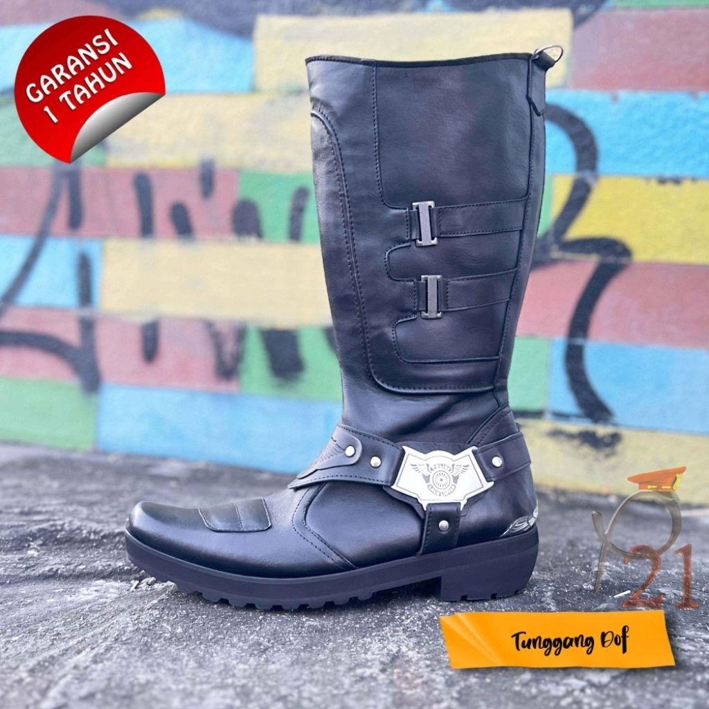 P21 Tunggang Dof Sepatu Patwal Lantas
