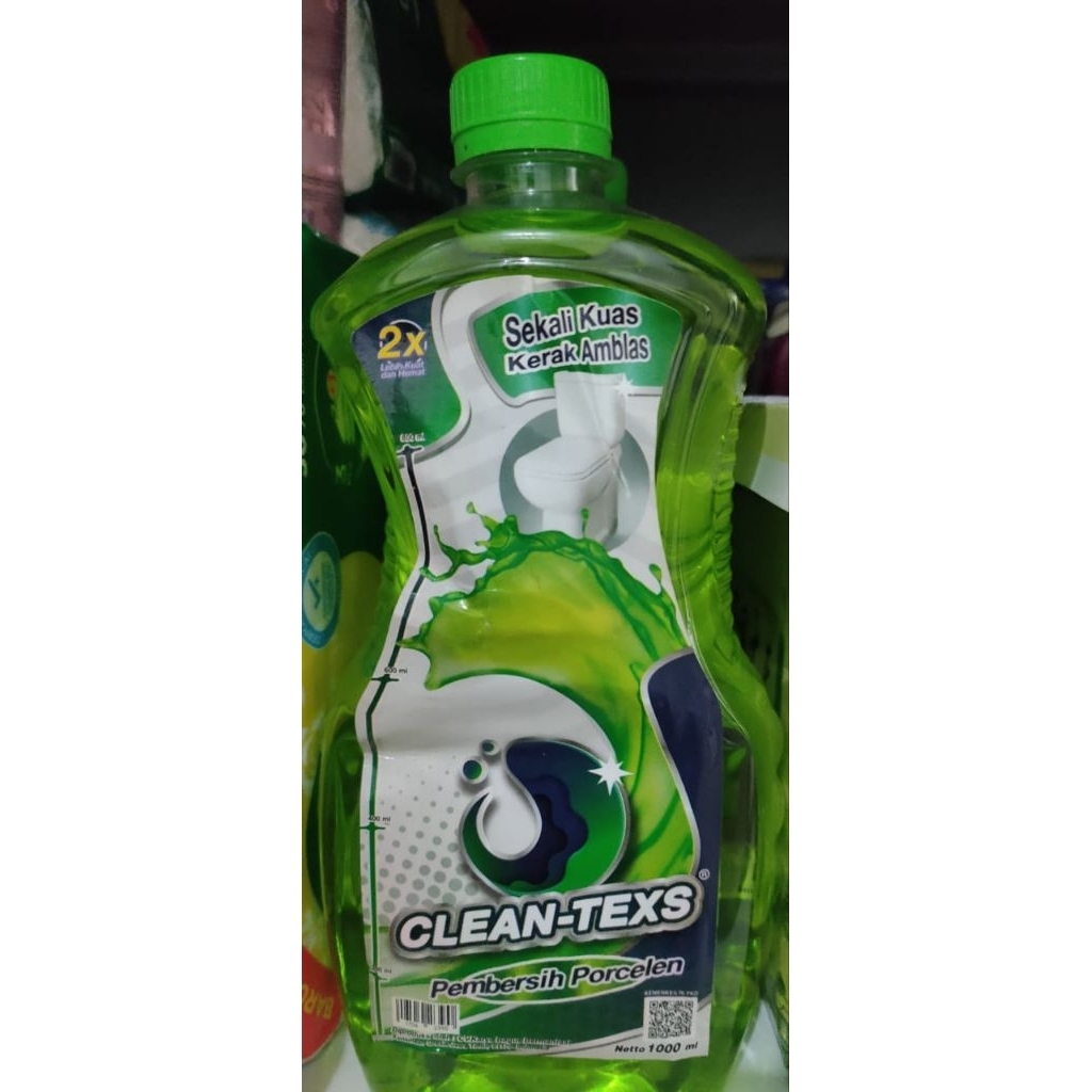 CleanTexs 1000ml Pembersih Kerak Kamar Mandi Ampuh