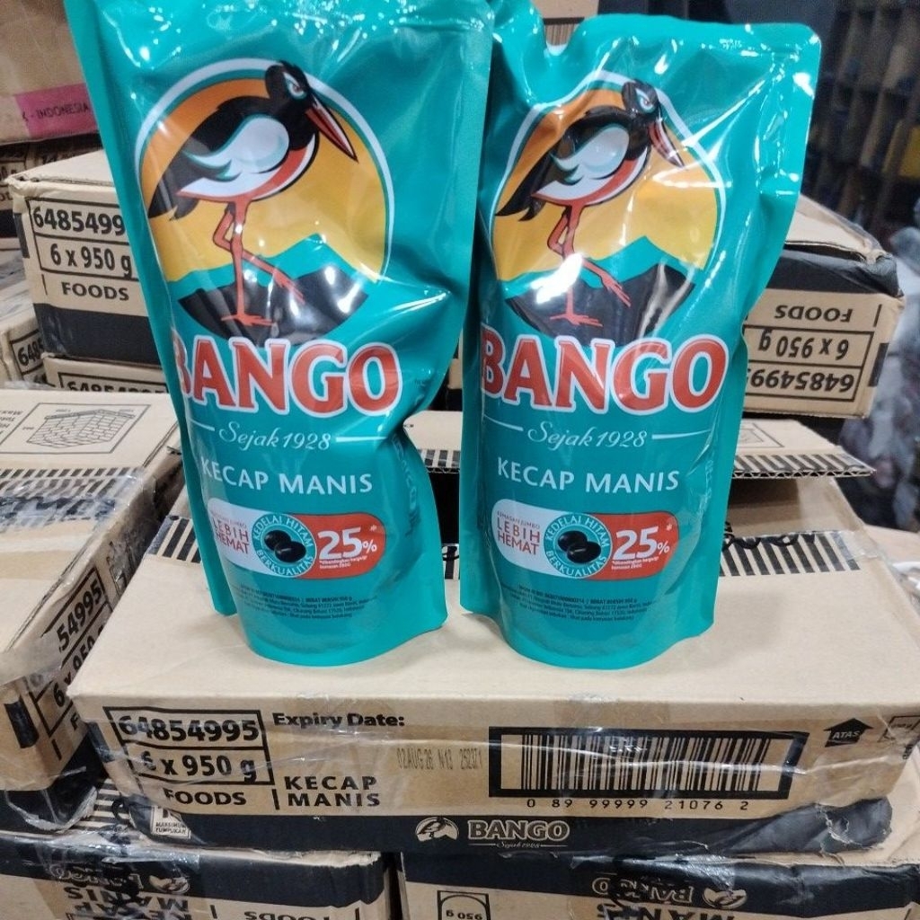 

Kecap Bango 950 gram x 3 pcs ( promo )