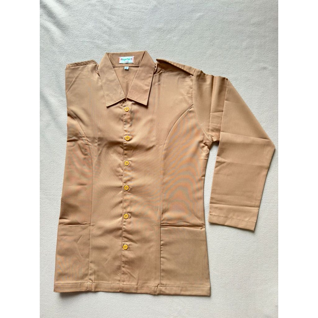 Baju Pramuka Panjang Seragam Sekolah Penegak SMA Kantong Bawah