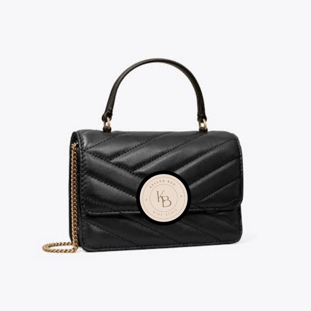 Tas Pesta Branded TB Kira Chevron Top Handle Bag