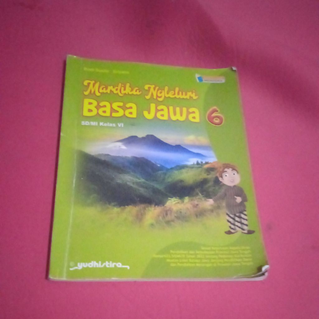 Buku bekas kelas 6  Bahasa jawa penerbit Yudistira kurikulum merdeka