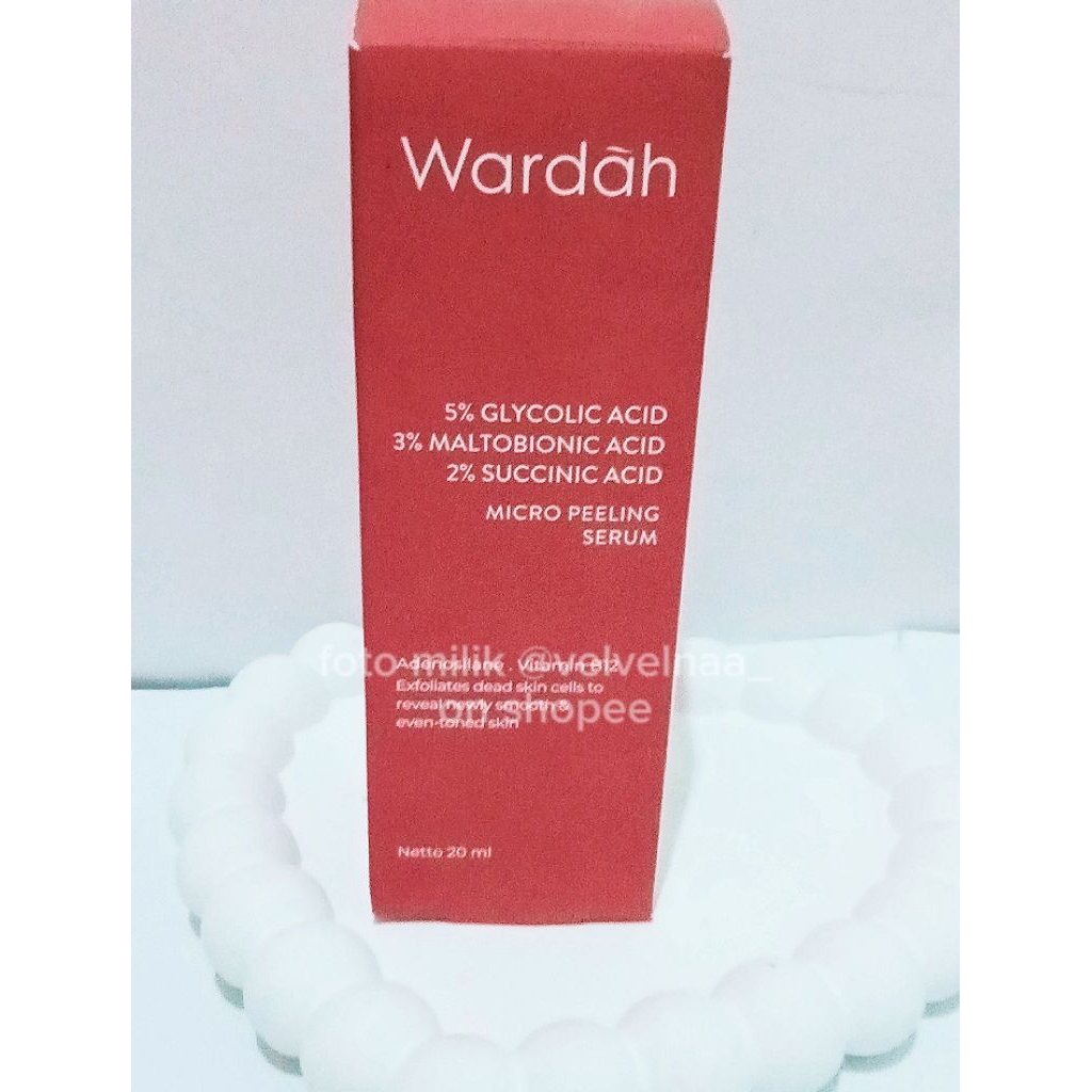 NEW Serum exfoliating wardah (FREEGIFT)